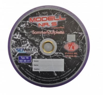 Seiwald "Modell 5" Sommerlaufplatte